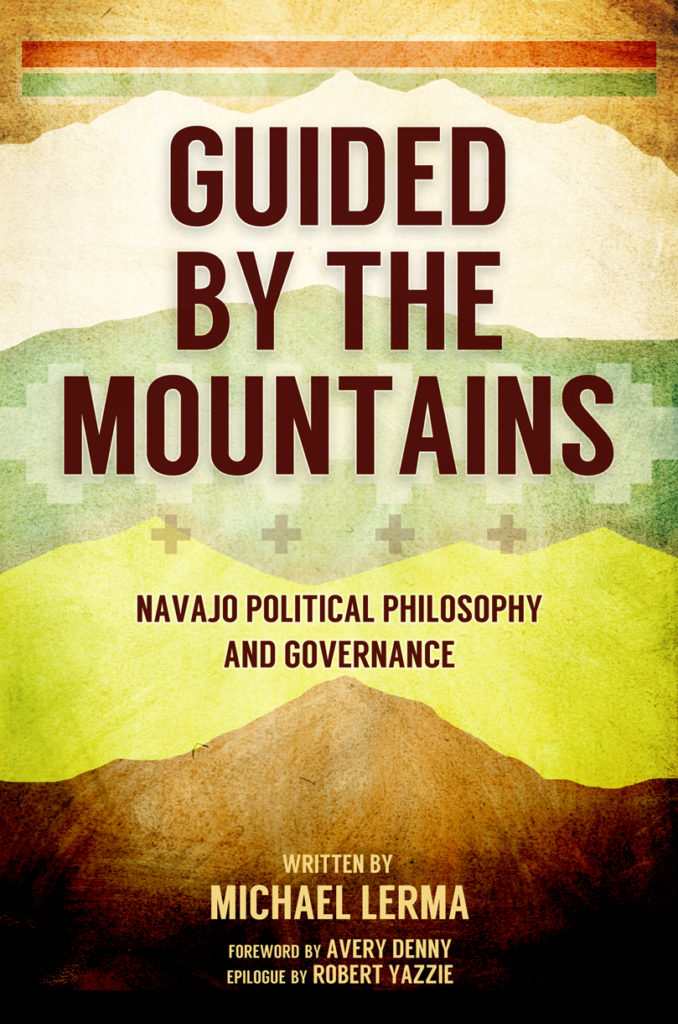 Guided by the Mountains Book Cover Design Klee Benally